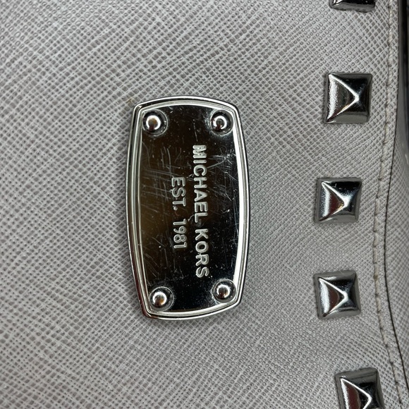 Micheal Kors medium sandrine studded satchel - Picture 3 of 12